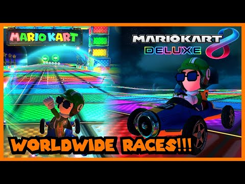After Halloween: My Mario Kart Nightmare - Mario Kart 8 Deluxe WORLDWIDE RACES Part 35