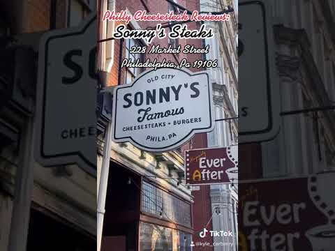 PHILLY CHEESESTEAK REVIEWS: SONNY'S: 8.8/10