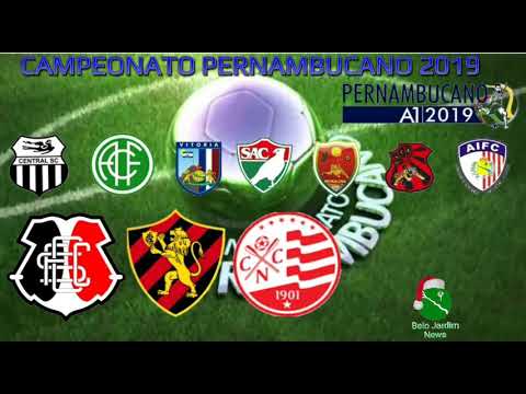 Clubes e estádio do Pernambuco Série A1 2019