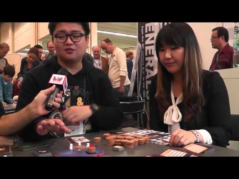 Game overview with designer at Spiel 2015