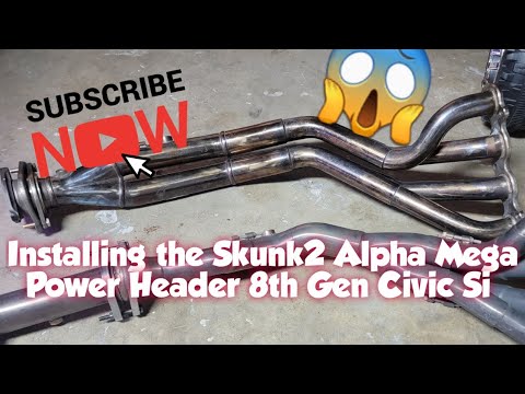 How to: Install Skunk2 Alpha Mega Power Header 8th Gen Civic Si