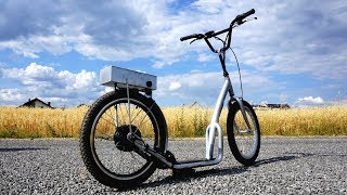 Making Electric Scooter from old Kick Scooter