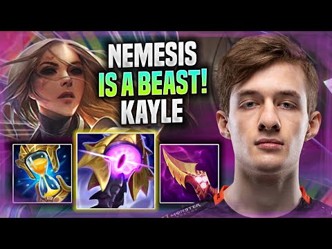 NEMESIS IS A BEAST WITH KAYLE! - Nemesis Plays Kayle MID vs Yone! | Preseason 2022