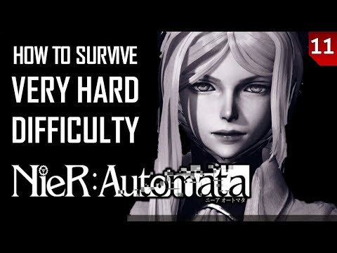 Nier Automata - Very Hard Guide - Part 11: The Start of Route C (passive partner)