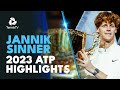 JANNIK SINNER: 2023 ATP Highlight Reel