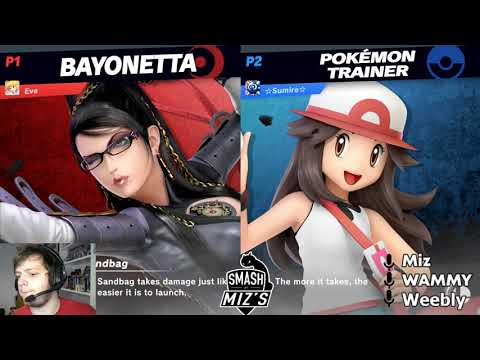 Smash @ Miz's WiFi 29 - Xcurr (Bayonetta) vs. Shaneak (Pokémon Trainer, Inkling) Winners Finals