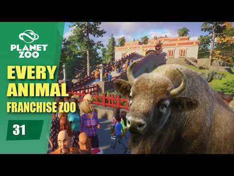 Takin Temple! Planet Zoo Every Animal Franchise Zoo (Part 31)