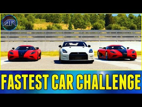 Forza Horizon 2 Online : FASTEST CAR CHALLENGE!!!