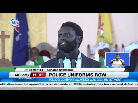 Opposition Demands Cancellation of Sh2.8B Police Uniform Tender, Questions Government Priorities