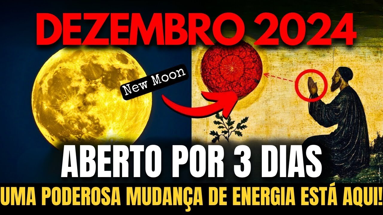 ESTÁ ACONTECENDO! O Portal da Lua Nova 1/12 SE ABRIU – 7 Revelações que Você PRECISA Conhecer!