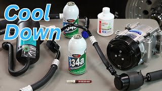 Ford Bronco F150 A/C Repair 1980-1996 | Convert R12 To R134 | Bronco Restoration
