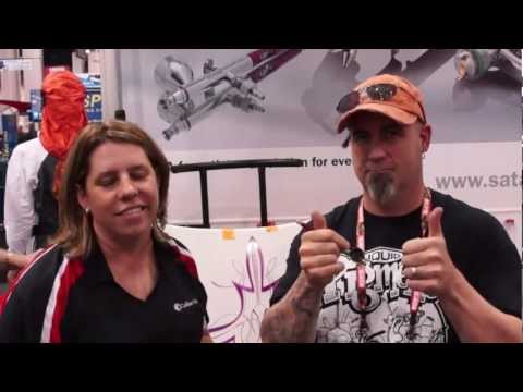 SEMA 2012 with SATA and Nub Grafix Stroke of Insanity