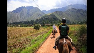 Horseback Riding Through the SACRED VALLEY! - YouTube
