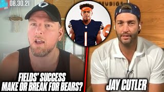 Jay Cutler Tells Pat McAfee The Bears Success Is &quot;All On Justin Fields&quot;