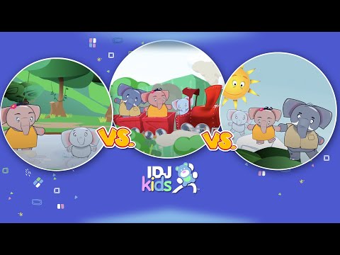 SLONICI // PUT OKO SVETA vs. DODJI MALA BEBO vs. SLONIC VOLI DA SE SMEJE // @IDJKids