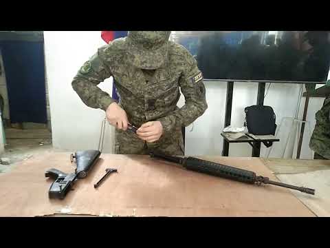 Assemble Disassemble of M16 Rifle