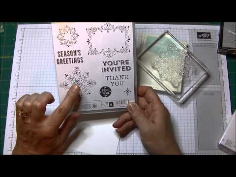 Stampin' Up! Two Minute Quick Tip:  Card Making Trendy Corners