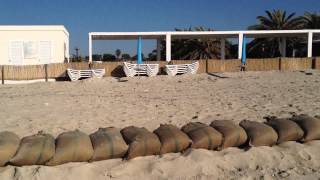 preview picture of video 'Il mare di Porto Cesareo il 24 Dicembre 2012! (Località Torre Lapillo - Lido Bacino Grande)'