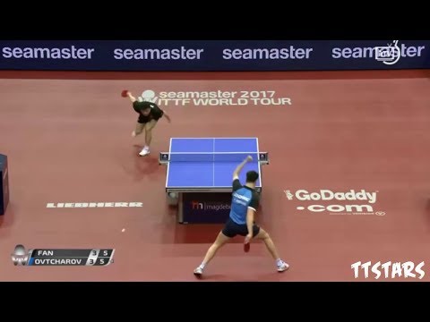 DIMITRIJ Ovtcharov vs FAN Zhendong (German open 2017) Semi-Final