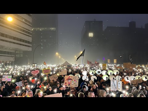 ♥️Hamburg singt „Wehrt euch, leistet Widerstand“ 01.02.2025 Für die Demokratie, gegen Rechts #fckafd