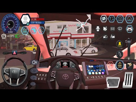 Toyota Car Driving ! Car Simulator Vietnam Gameplay #15 - Android Games