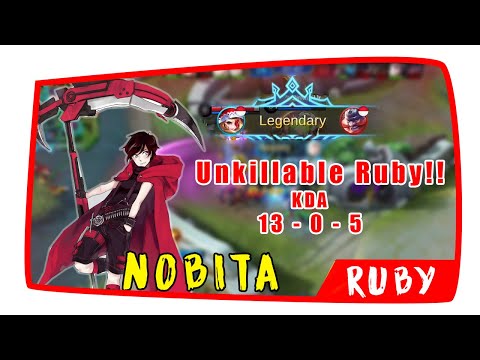 Unkillable Roaming Ruby! Top 1 Global Ruby Gameplay - Mobile Legends Bang Bang
