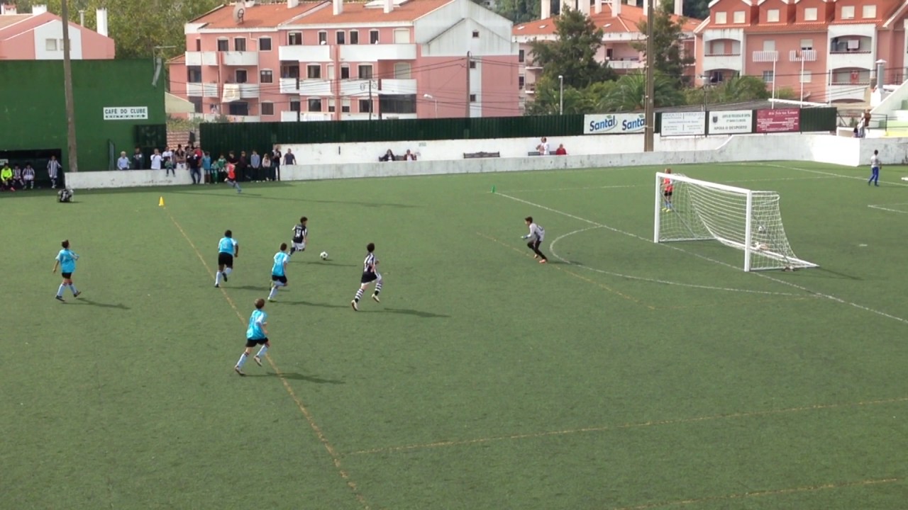 Juniores D Fut.7 D1 S5 2016/17 - Jornada 2; SCL 0-8 CIF 5º golo Gui