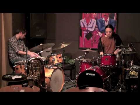 João Lobo & Tatsuhisa Yamamoto drums percussion duo @ Knuttel House
