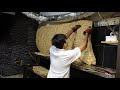 Persian Sangak Naan Breads Baked In A Stone Oven By Artisan Master Bakers At Youna Bakery London