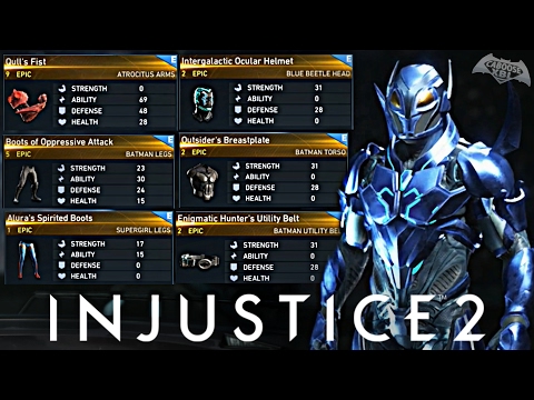 Injustice 2 - LEGENDARY GEAR SHOWCASE!
