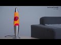 Stalinė lempa Lava InnovaGoods mėlyna