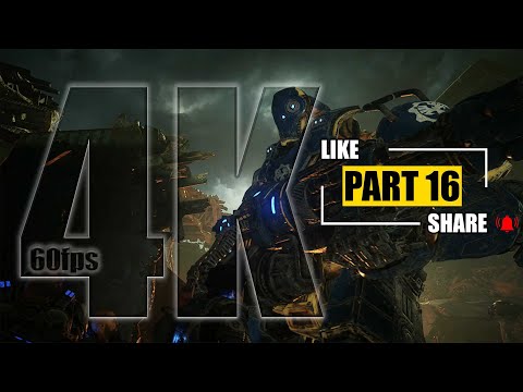 GEARS 5 Walkthrough Gameplay Part 16 - (Gears of War 5) 4K 60fps