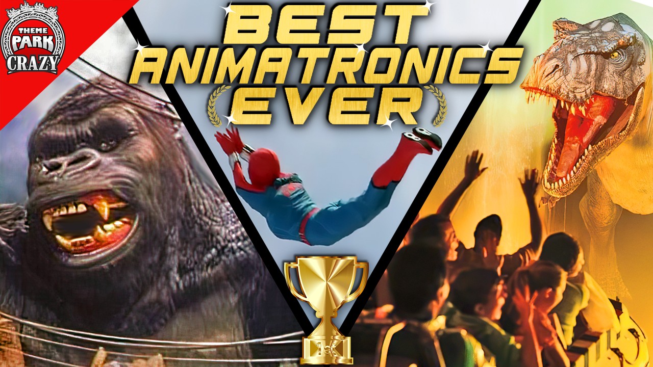 Top 20 BEST Animatronics Ever - (Disney, Universal, & More)