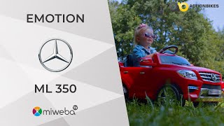 ⭐ Mercedes ML 350 - Kinder Elektroauto 2022 - Der Benz SUV in Aktion | Miweba