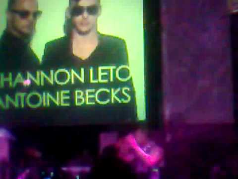 Shannon Leto & Antoine Becks DJ Set Gaudi Moscow 21/04/12