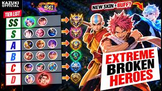 ONLY TIER LIST YOU NEED FOR CURRENT SEASON 41 | META HEROES | ALL HERO