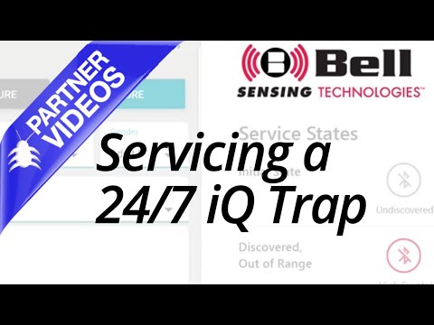  Bell Sensing Technologies Servicing a 24/7 iQ Multiple Catch Trap Video 