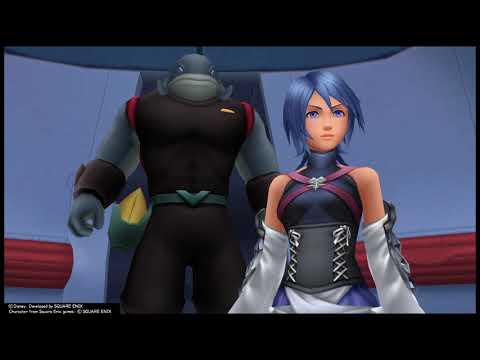 Aqua - Deep Space - Signs of a Heart | Kingdom Hearts Birth By Sleep Final Mix HD Cutscenes