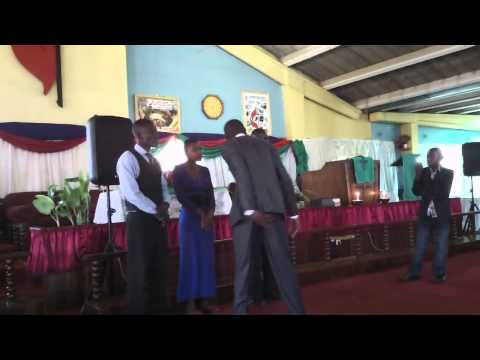 Sunday Service ＠ United Methodist Church in Chitungwiza, Zimbabwe 2