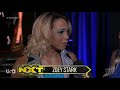 WWE NXT 24 02 21 Zoey Stark Io Shirai Backstage Segment