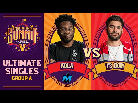 Kola vs T3 DOM - Group A Ultimate Summit 5 - SSBU Singles | Roy vs Richter