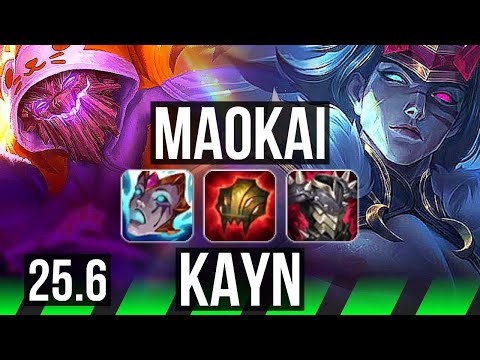 MAOKAI vs KAYN (JGL) | EUW Master | 25.6