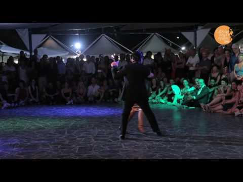  Fernando Sanchez  and  Ariadna Naveira  are  dancing  at  Catania Tango Festival  in  2016