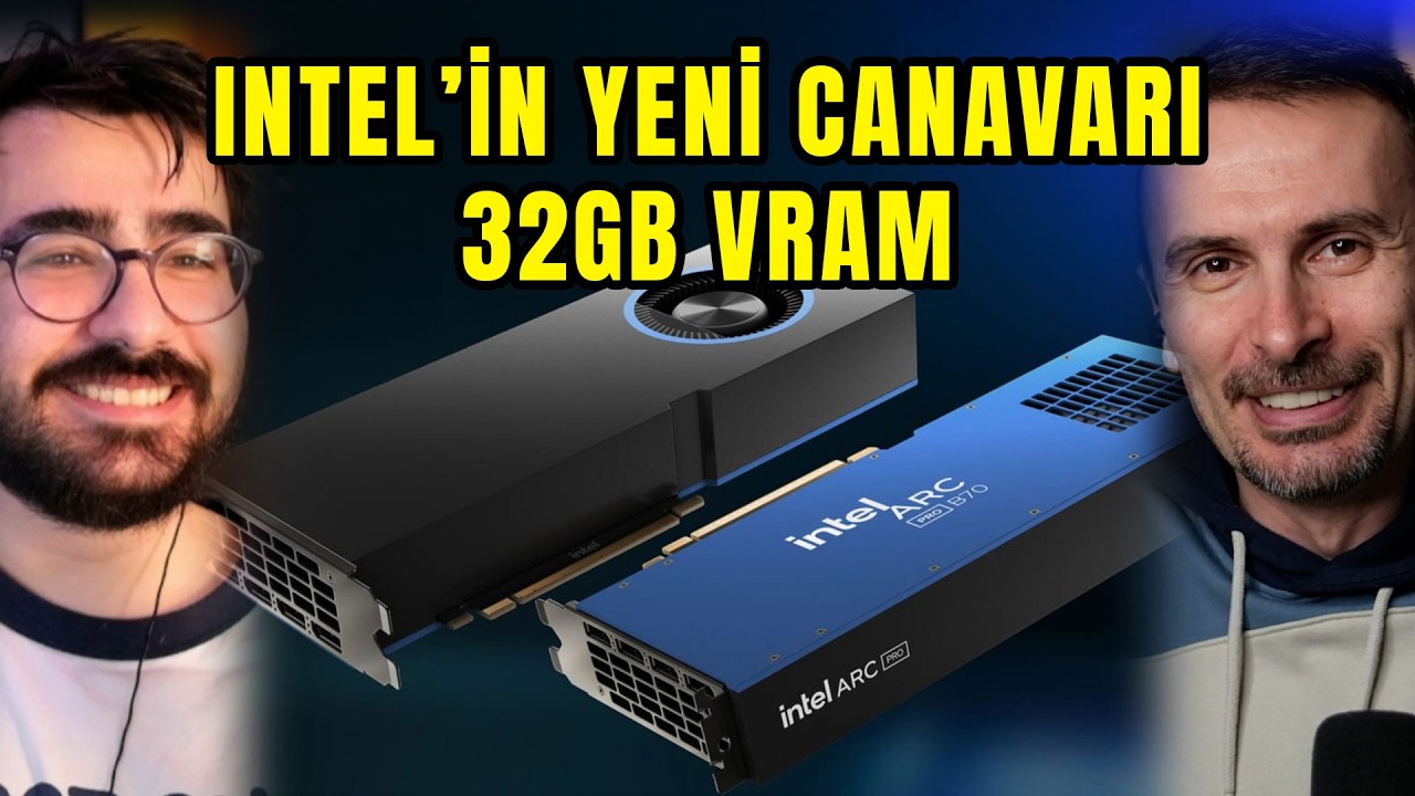 Intel'in yeni kartı RTX 5090'ı hedefliyor | 1000 dolarlık AI hızlandırıcı
