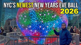 NYC's NEWEST Times Square New Years Ball 2026 FIRST LOOK at Top Of One Times Square