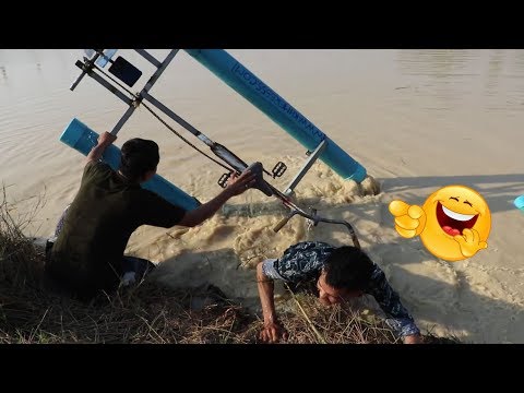 Homemade invention: PVC boat destruction and testing 50gk fails - Part4