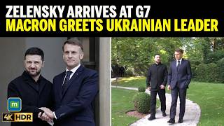 G7 LIVE UPDATES: Macron Welcomes Zelensky at G7 as Ukraine Talks Take Centre Stage