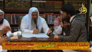 مناقشة الأبحاث والأحاديث بمكتبة مسجد أهل السنة بمنية سمنود 26 04 2017 4