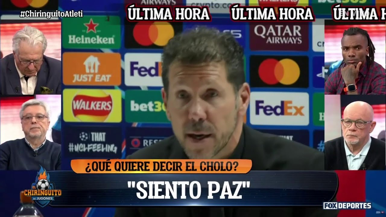 🫣 ARSENAL 1-0 ATLÉTICO MADRID, "pero bueno, no nos alcanza", dice DIEGO SIMEONE | El Chiringuito