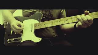 Status Quo - Drifting Away cover (guitar solo sections)